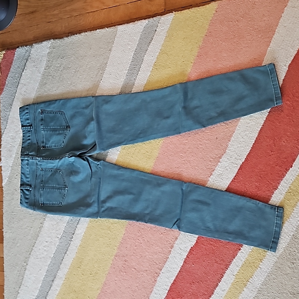 Free People Green Skinny Jeans - Picture 3 of 7